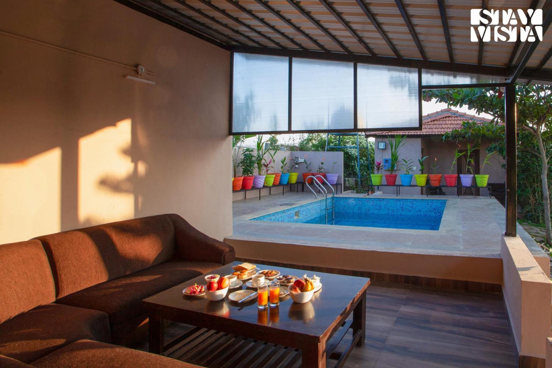 Stayvista At Hillside Harmony Pvt Pool & Free Breakfast Бангалор Екстериор снимка